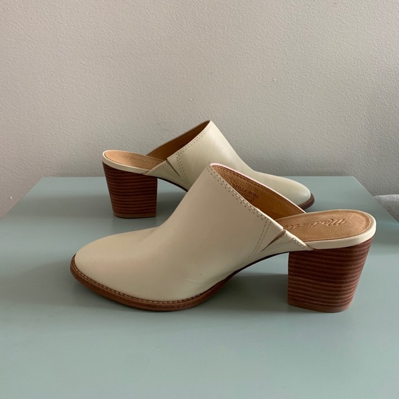 Madewell Shoes - White Madewell Harper Mule